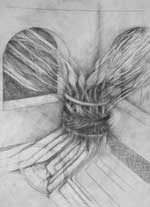 geoff sansbury drawing 'angel 2'