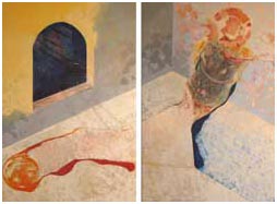 geoff sansbury painting 'towards the invisible'