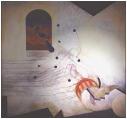 geoff sansbury painting 'exile'